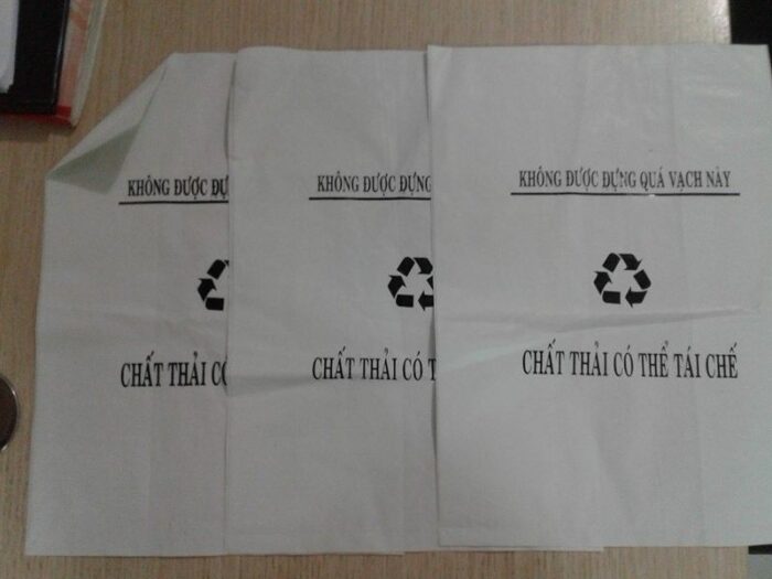 Túi Rác Y Tế 9 Tui rac trang co logo y te img